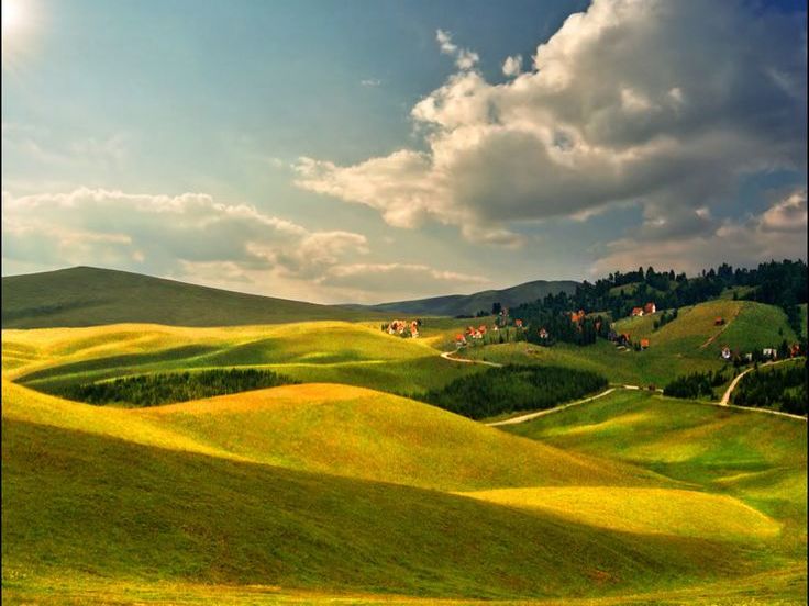 Čarobni brežuljci i livade